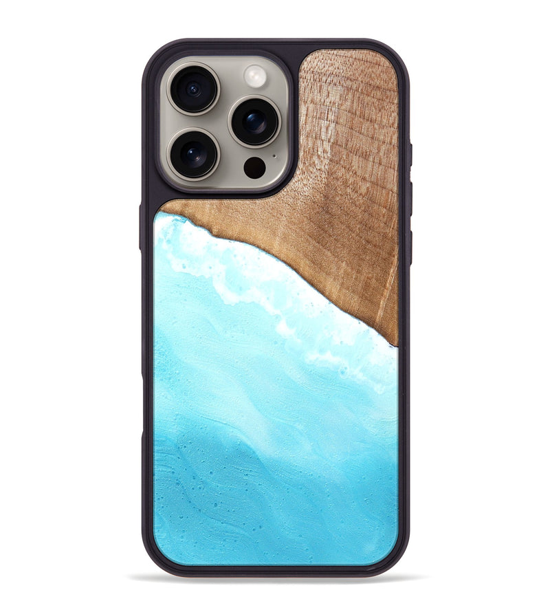 iPhone 16 Pro Max Wood Phone Case - Deana (Coastal, 821720)