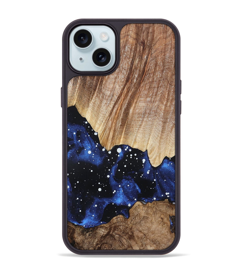 iPhone 15 Plus Wood Phone Case - Zack (Cosmos, 821723)