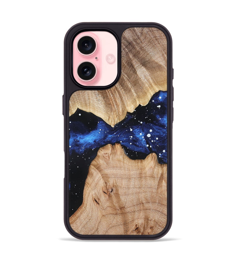 iPhone 16 Wood Phone Case - Emil (Cosmos, 821728)