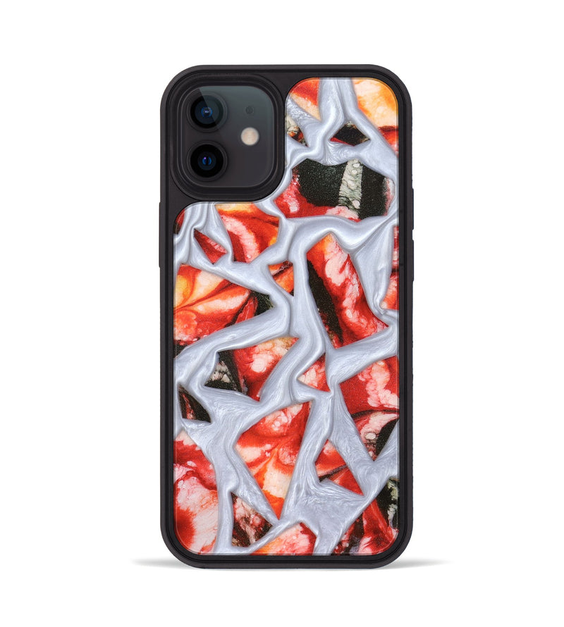 iPhone 12 ResinArt Phone Case - Maya (Stained Glass, 821730)