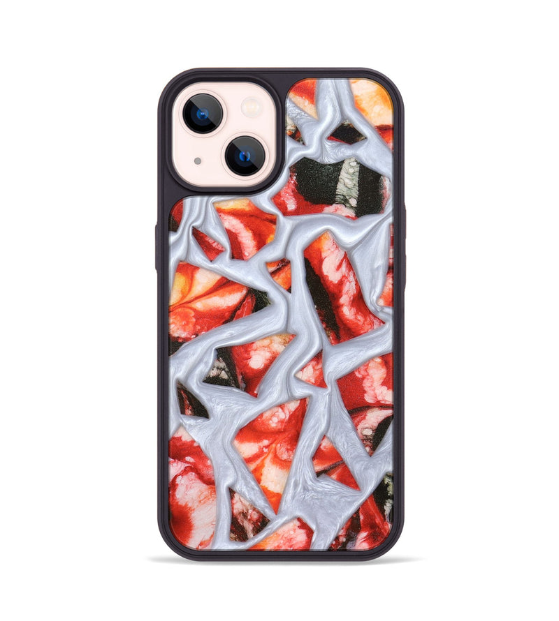 iPhone 14 ResinArt Phone Case - Maya (Stained Glass, 821730)