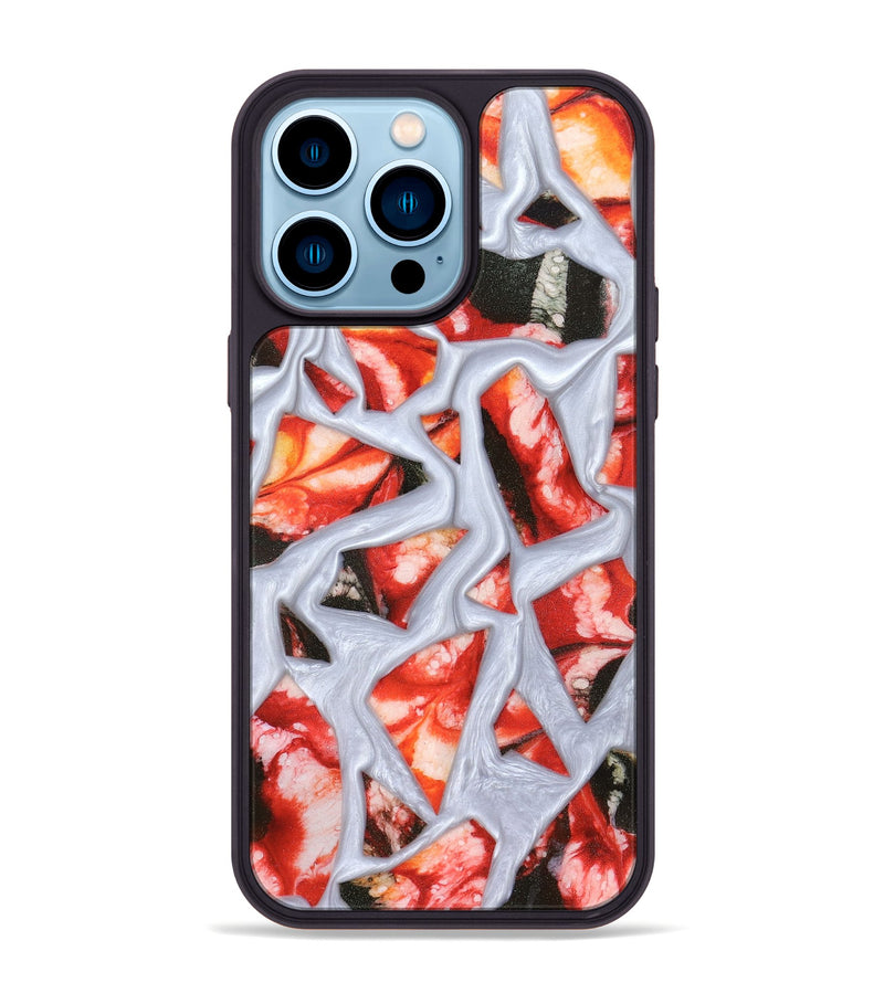 iPhone 14 Pro Max ResinArt Phone Case - Maya (Stained Glass, 821730)