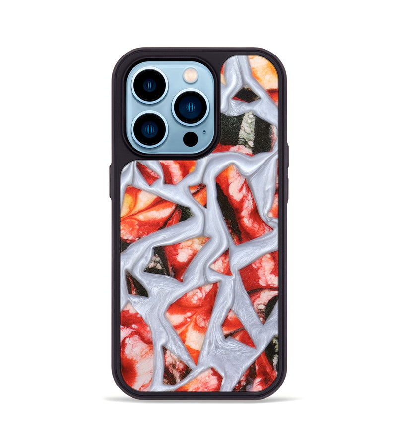 iPhone 14 Pro ResinArt Phone Case - Maya (Stained Glass, 821730)