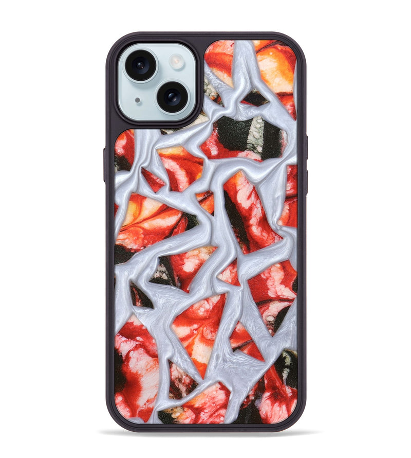 iPhone 15 Plus ResinArt Phone Case - Maya (Stained Glass, 821730)