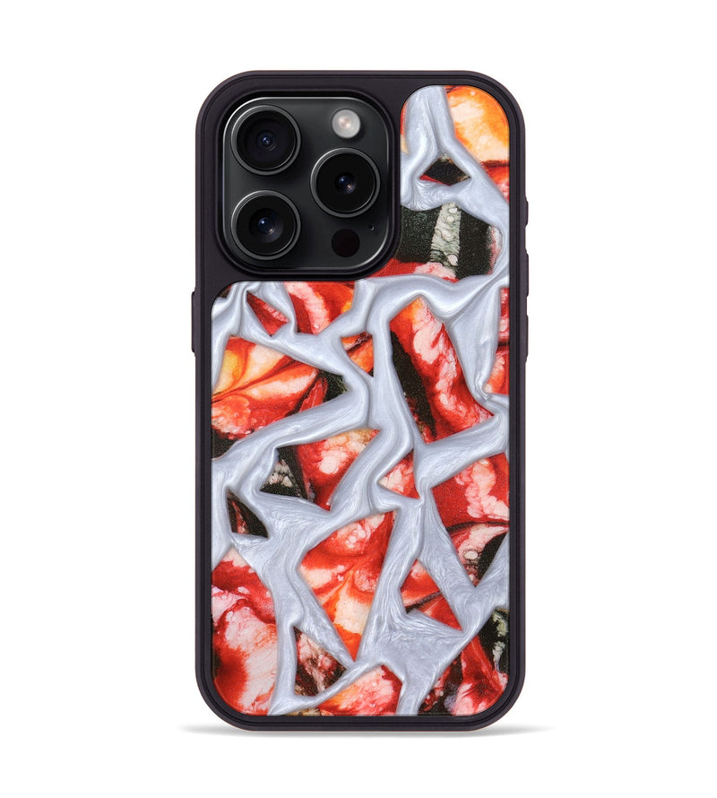 iPhone 15 Pro ResinArt Phone Case - Maya (Stained Glass, 821730)