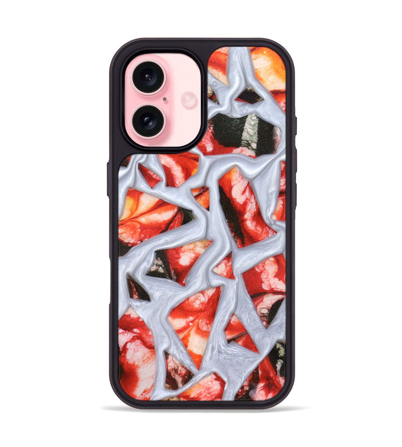 iPhone 16 ResinArt Phone Case - Maya (Stained Glass, 821730)