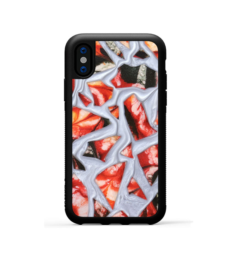 iPhone Xs ResinArt Phone Case - Maya (Stained Glass, 821730)