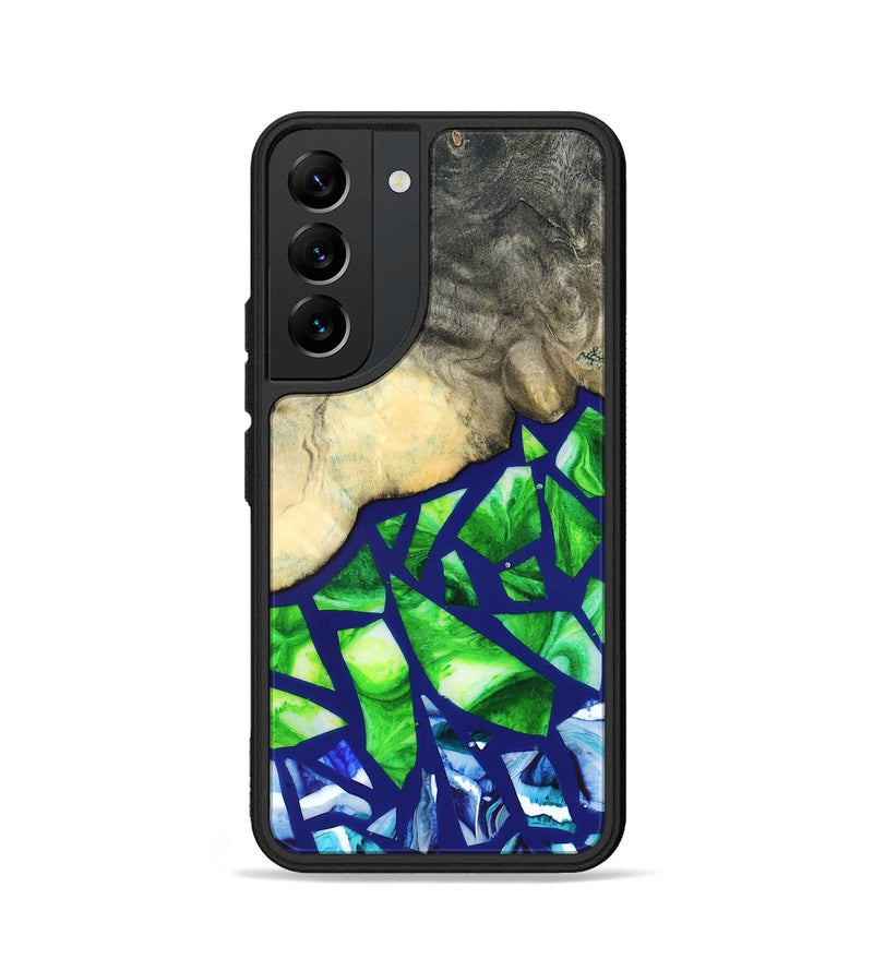 Galaxy S22 Wood Phone Case - Davonte (Stained Glass, 821732)