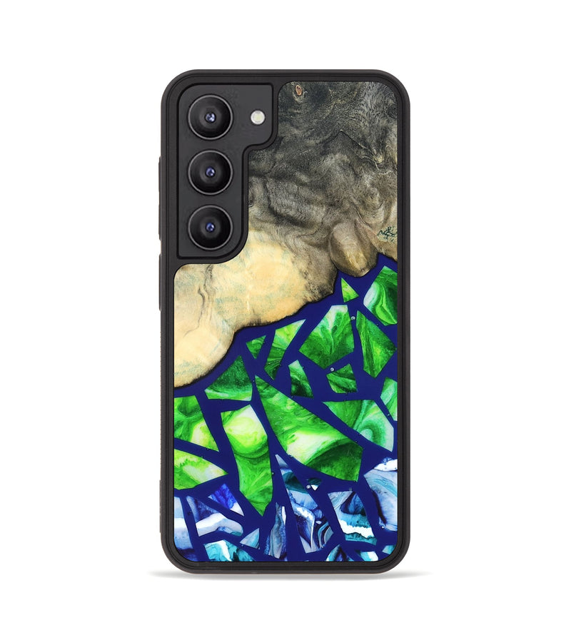 Galaxy S23 Wood Phone Case - Davonte (Stained Glass, 821732)