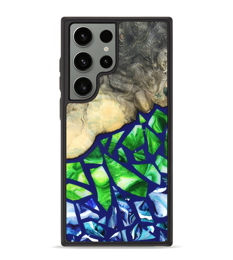 Galaxy S23 Ultra Wood Phone Case - Davonte (Stained Glass, 821732)