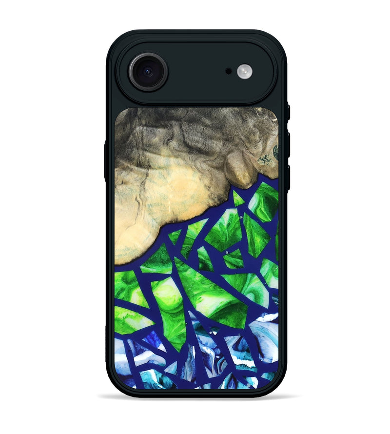 iPhone 17 Air Wood Phone Case - Davonte (Stained Glass, 821732)
