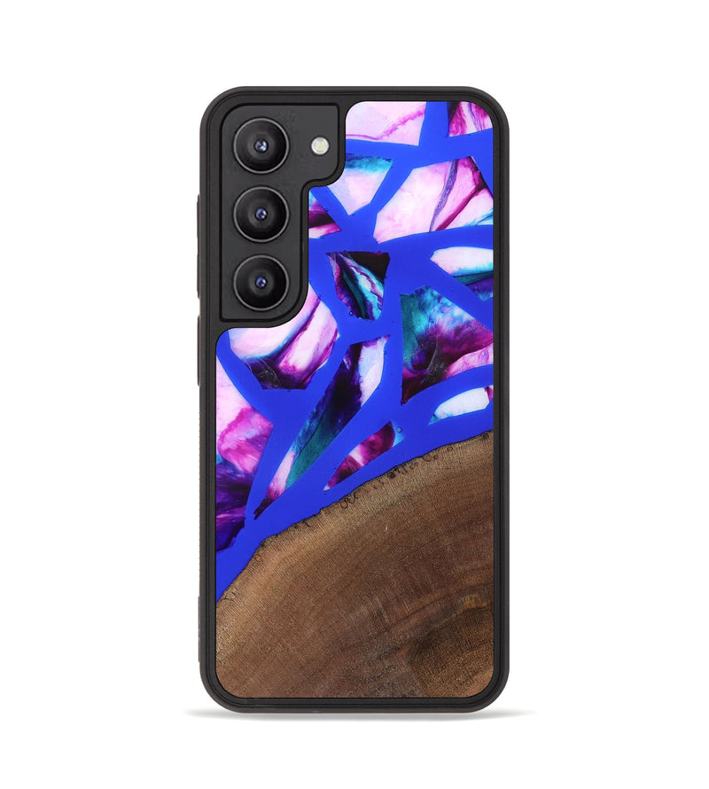 Galaxy S23 Wood Phone Case - Jahmir (Stained Glass, 821736)