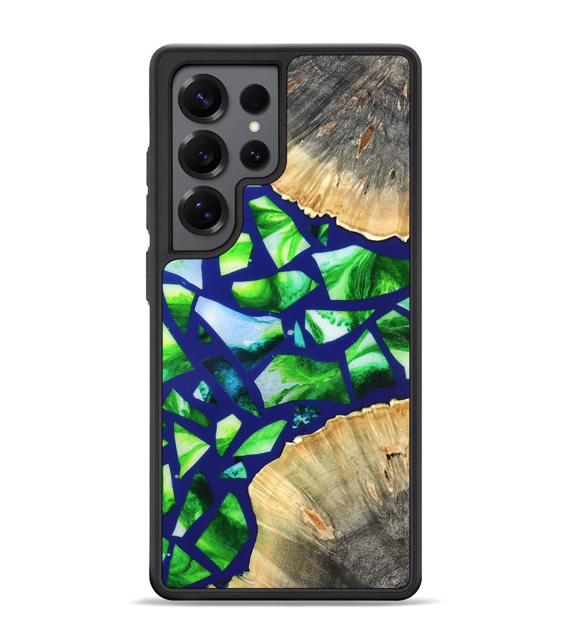 Galaxy S25 Ultra Wood Phone Case - Tena (Stained Glass, 821737)