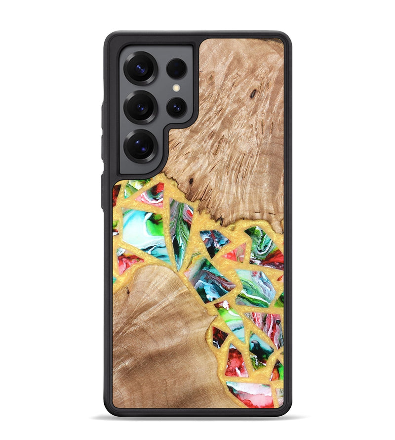 Galaxy S25 Ultra Wood Phone Case - Brianna (Stained Glass, 821739)