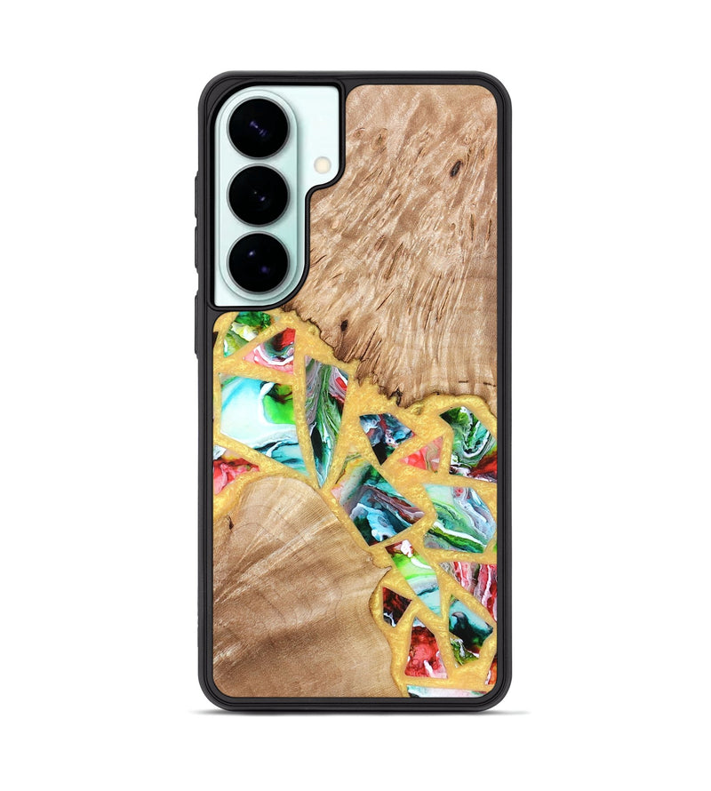 Galaxy S26 Plus Wood Phone Case - Brianna (Stained Glass, 821739)