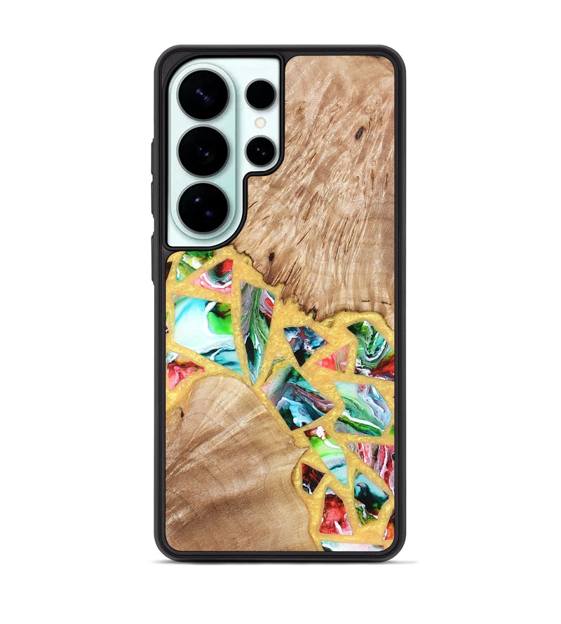 Galaxy S26 Ultra Wood Phone Case - Brianna (Stained Glass, 821739)