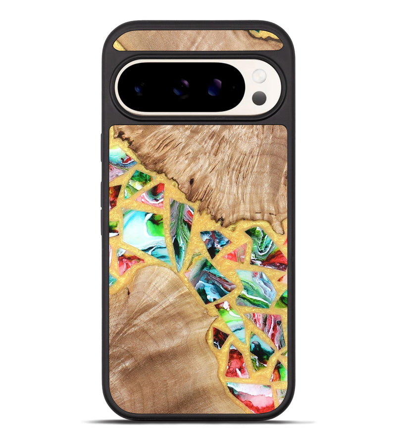 Pixel 10 Pro XL Wood Phone Case - Brianna (Stained Glass, 821739)