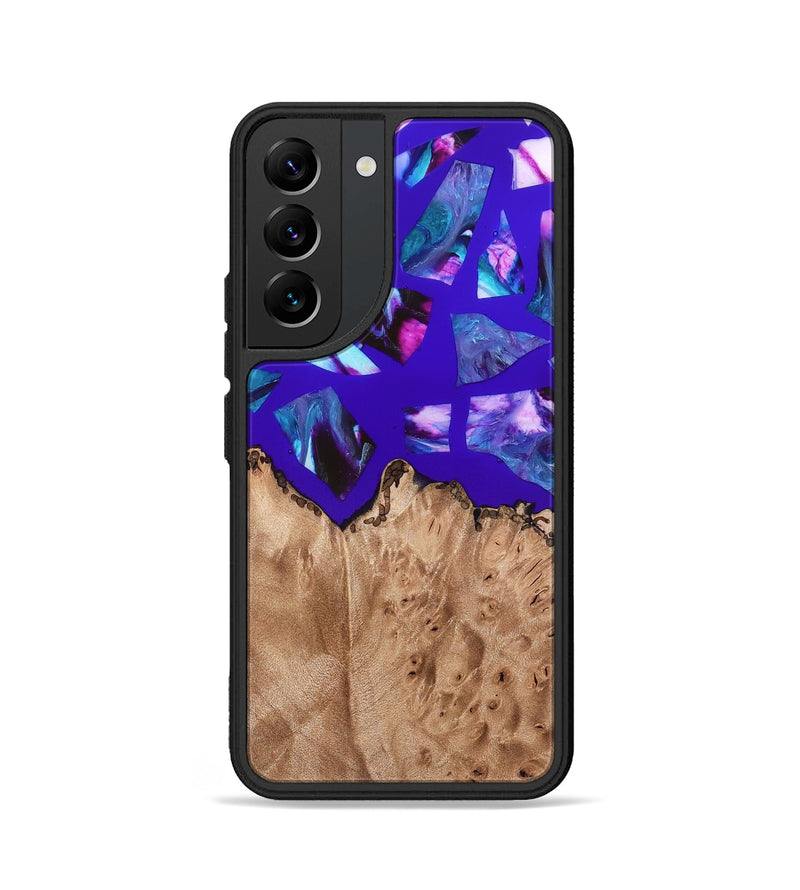 Galaxy S22 Wood Phone Case - Jordy (Stained Glass, 821744)