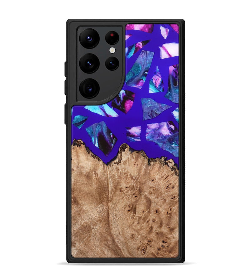 Galaxy S22 Ultra Wood Phone Case - Jordy (Stained Glass, 821744)