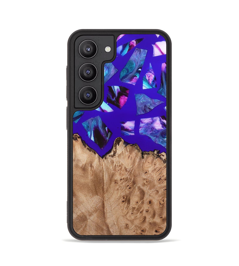 Galaxy S23 Wood Phone Case - Jordy (Stained Glass, 821744)
