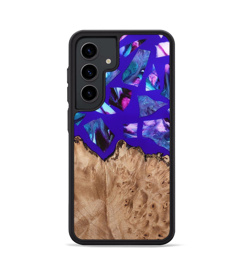 Galaxy S24 Wood Phone Case - Jordy (Stained Glass, 821744)