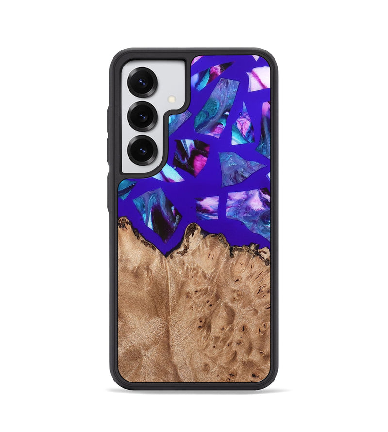 Galaxy S25 Wood Phone Case - Jordy (Stained Glass, 821744)