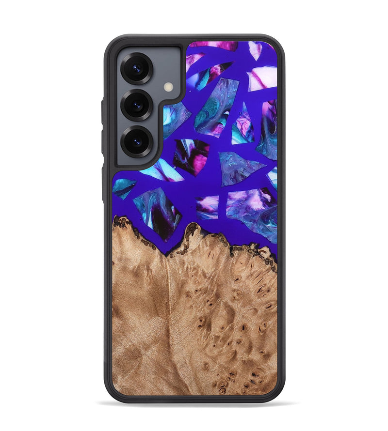 Galaxy S25 Plus Wood Phone Case - Jordy (Stained Glass, 821744)