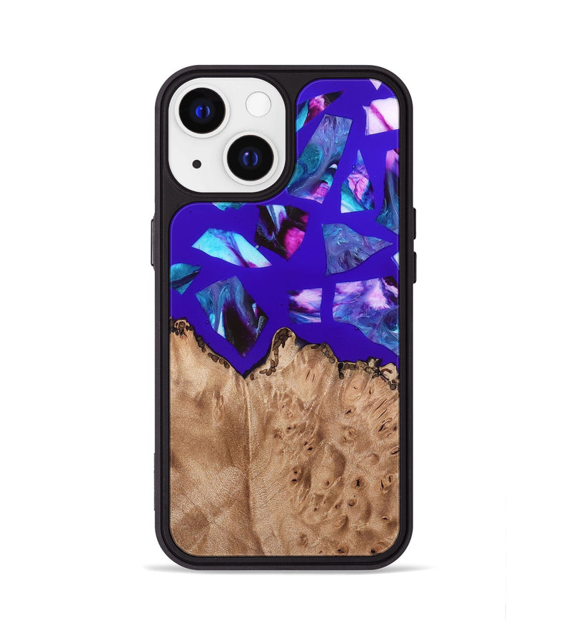 iPhone 13 Wood Phone Case - Jordy (Stained Glass, 821744)