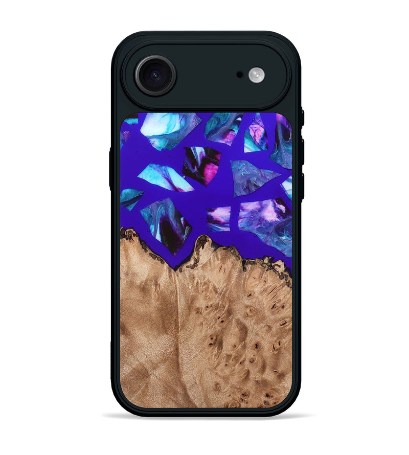 iPhone 17 Air Wood Phone Case - Jordy (Stained Glass, 821744)