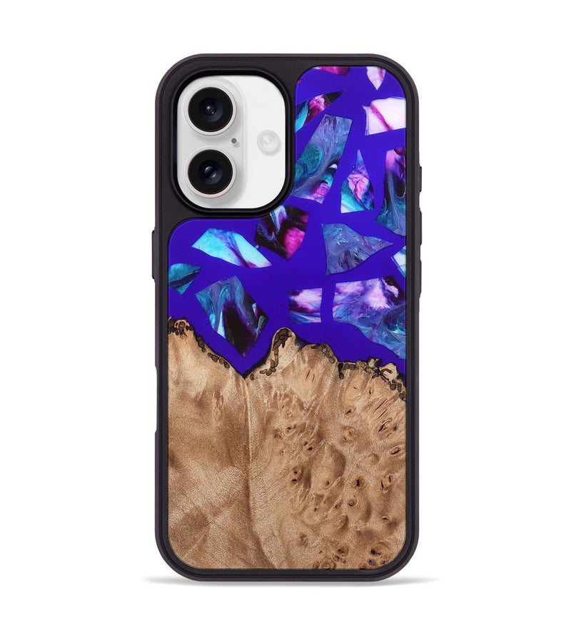 iPhone 17 Wood Phone Case - Jordy (Stained Glass, 821744)