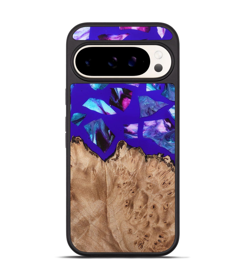 Pixel 9 Wood Phone Case - Jordy (Stained Glass, 821744)