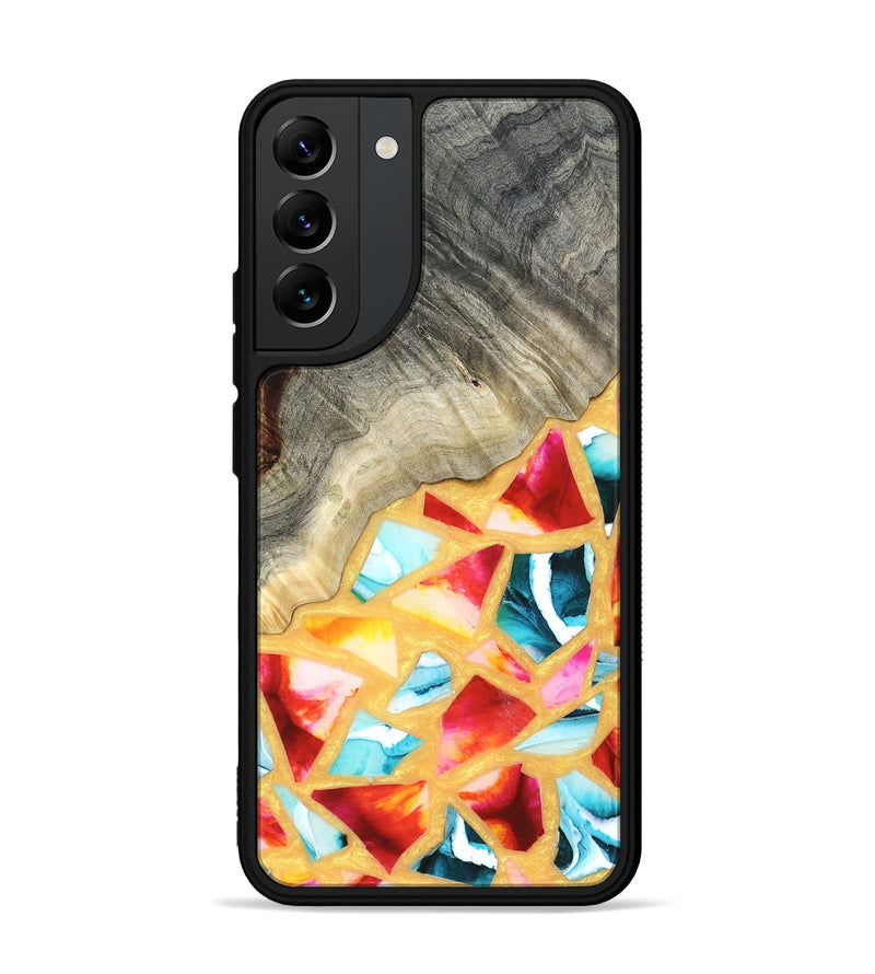 Galaxy S22 Plus Wood Phone Case - Huxley (Stained Glass, 821745)