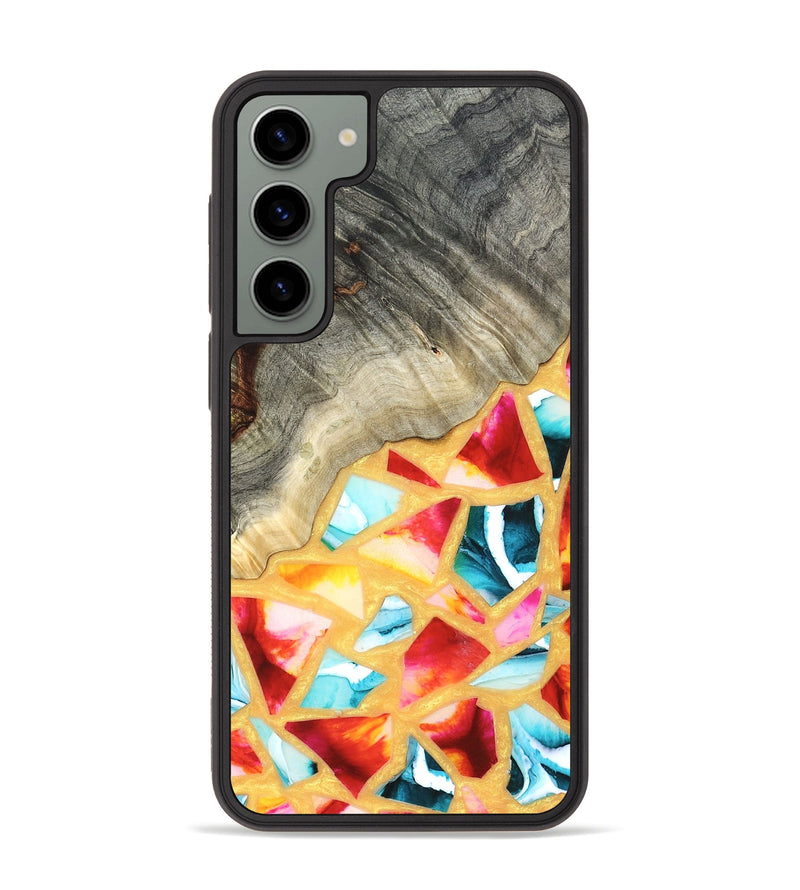 Galaxy S23 Plus Wood Phone Case - Huxley (Stained Glass, 821745)