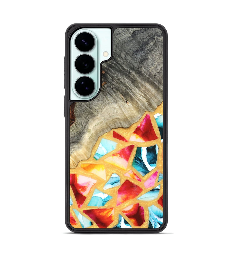 Galaxy S26 Plus Wood Phone Case - Huxley (Stained Glass, 821745)