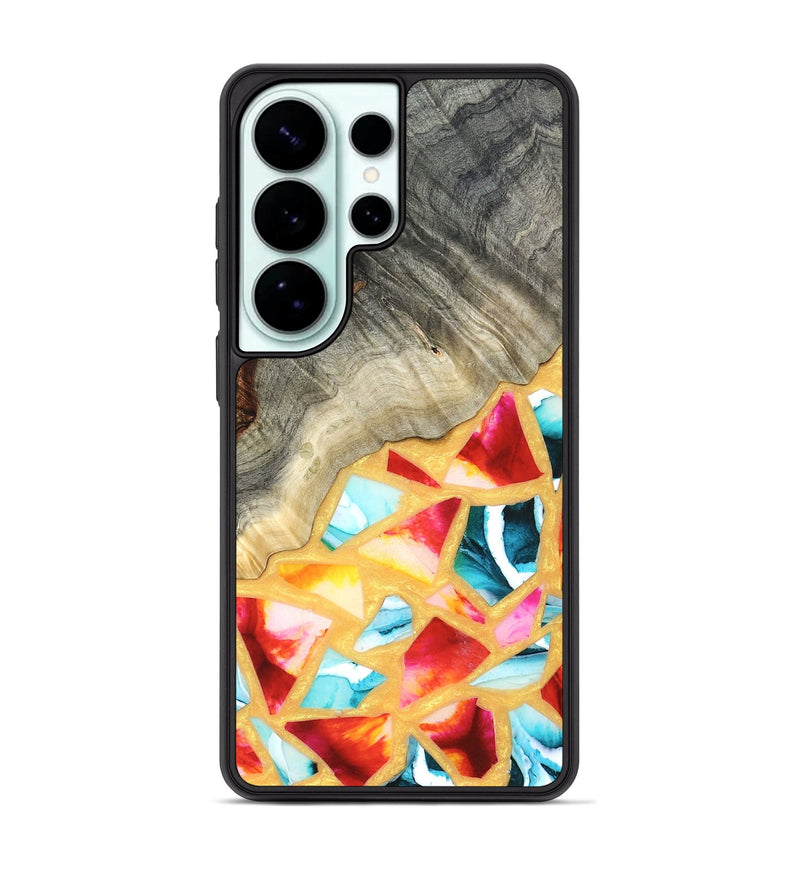 Galaxy S26 Ultra Wood Phone Case - Huxley (Stained Glass, 821745)