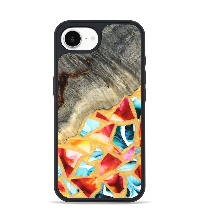 iPhone 17e Wood Phone Case - Huxley (Stained Glass, 821745)