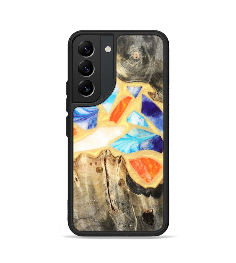 Galaxy S22 Wood Phone Case - Micah (Stained Glass, 821747)