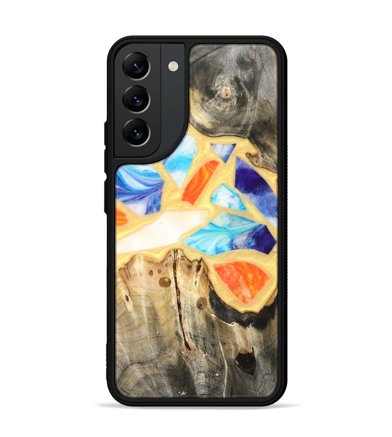 Galaxy S22 Plus Wood Phone Case - Micah (Stained Glass, 821747)