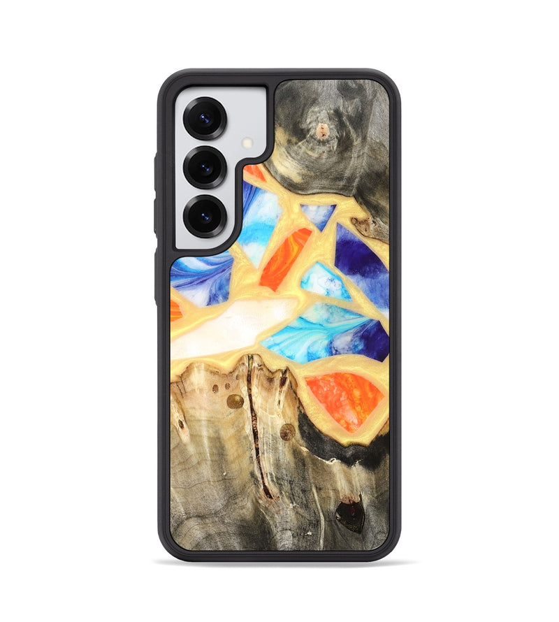 Galaxy S25 Wood Phone Case - Micah (Stained Glass, 821747)