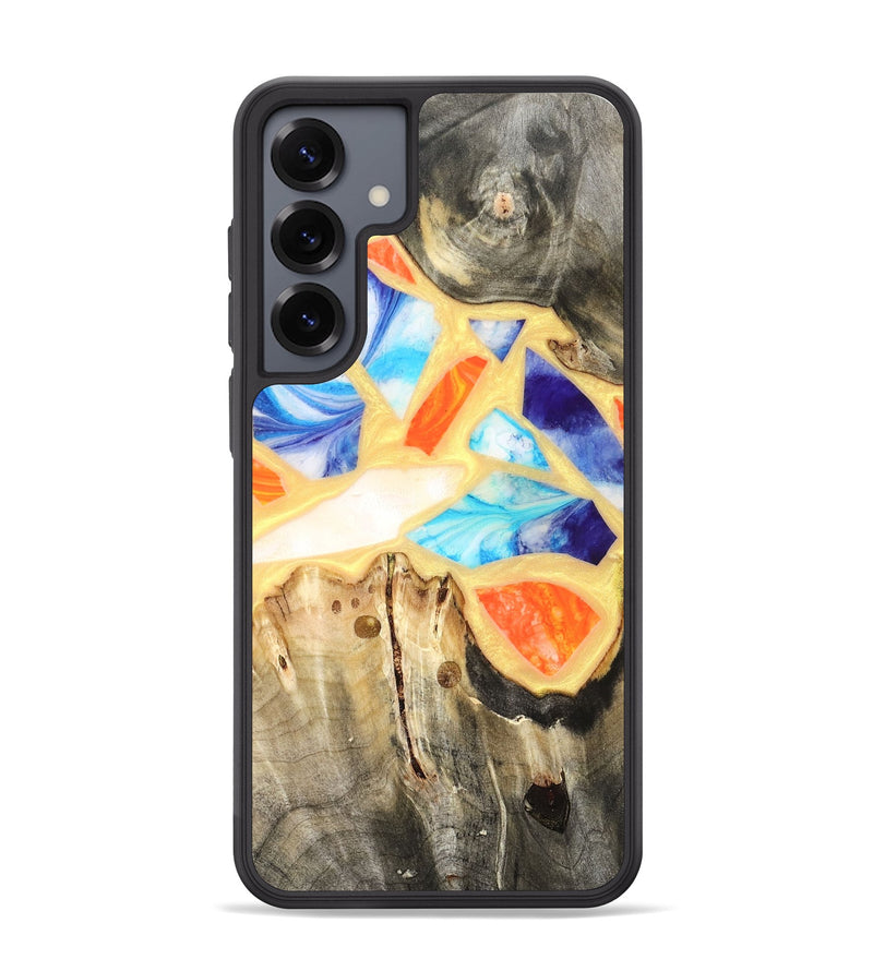 Galaxy S25 Plus Wood Phone Case - Micah (Stained Glass, 821747)