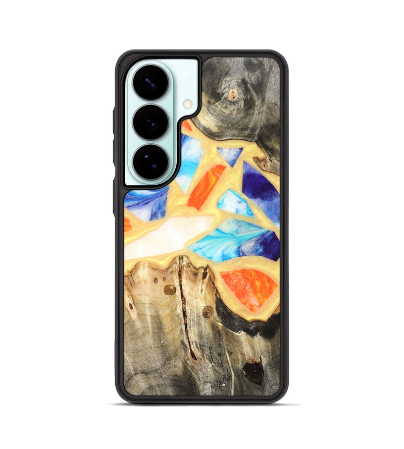 Galaxy S26 Wood Phone Case - Micah (Stained Glass, 821747)