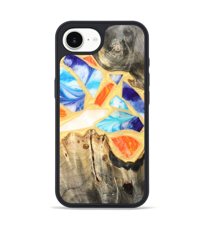 iPhone 16e Wood Phone Case - Micah (Stained Glass, 821747)