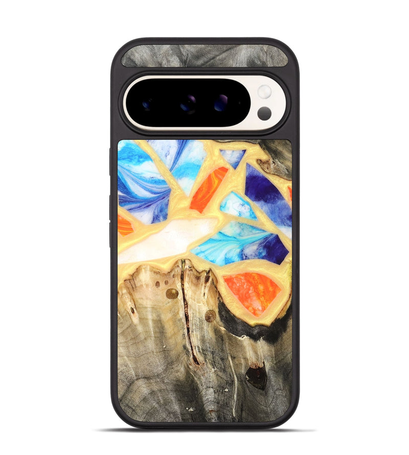 Pixel 9 Wood Phone Case - Micah (Stained Glass, 821747)