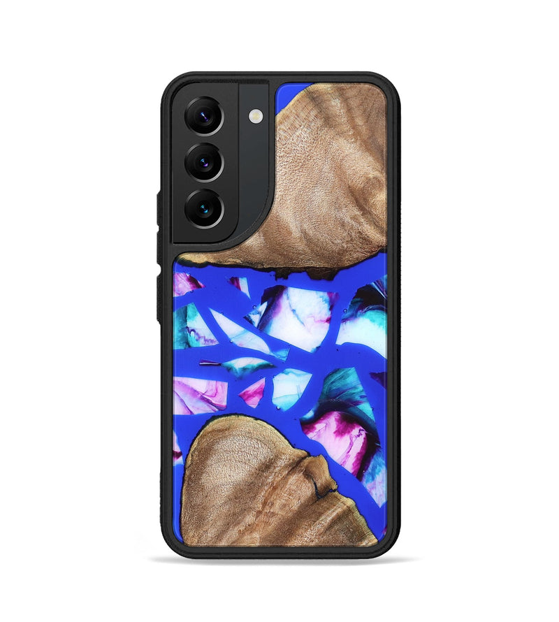 Galaxy S22 Wood Phone Case - Jaheim (Stained Glass, 821757)