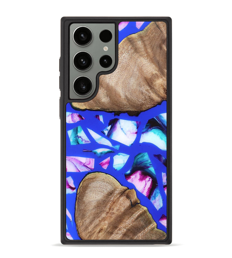 Galaxy S23 Ultra Wood Phone Case - Jaheim (Stained Glass, 821757)