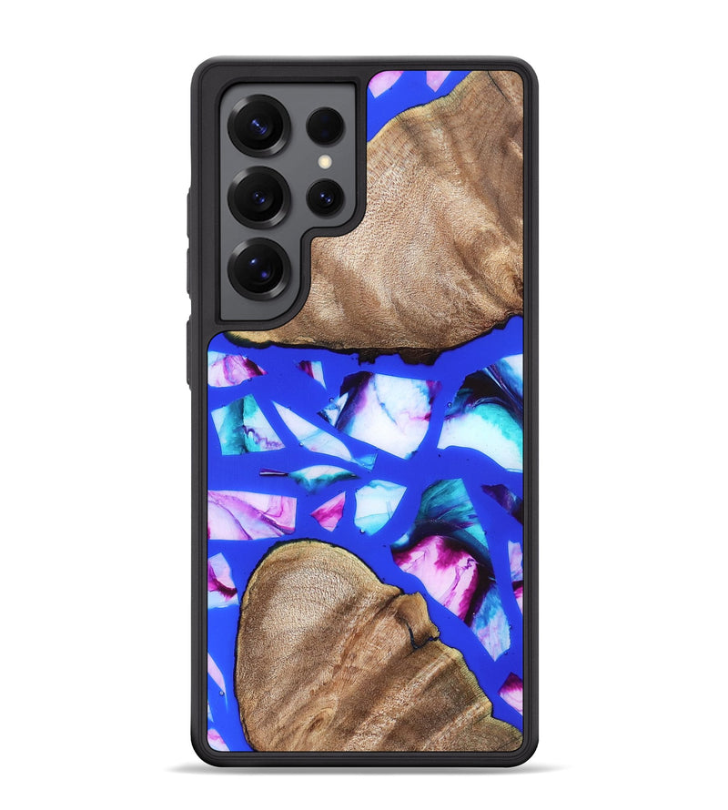 Galaxy S25 Ultra Wood Phone Case - Jaheim (Stained Glass, 821757)