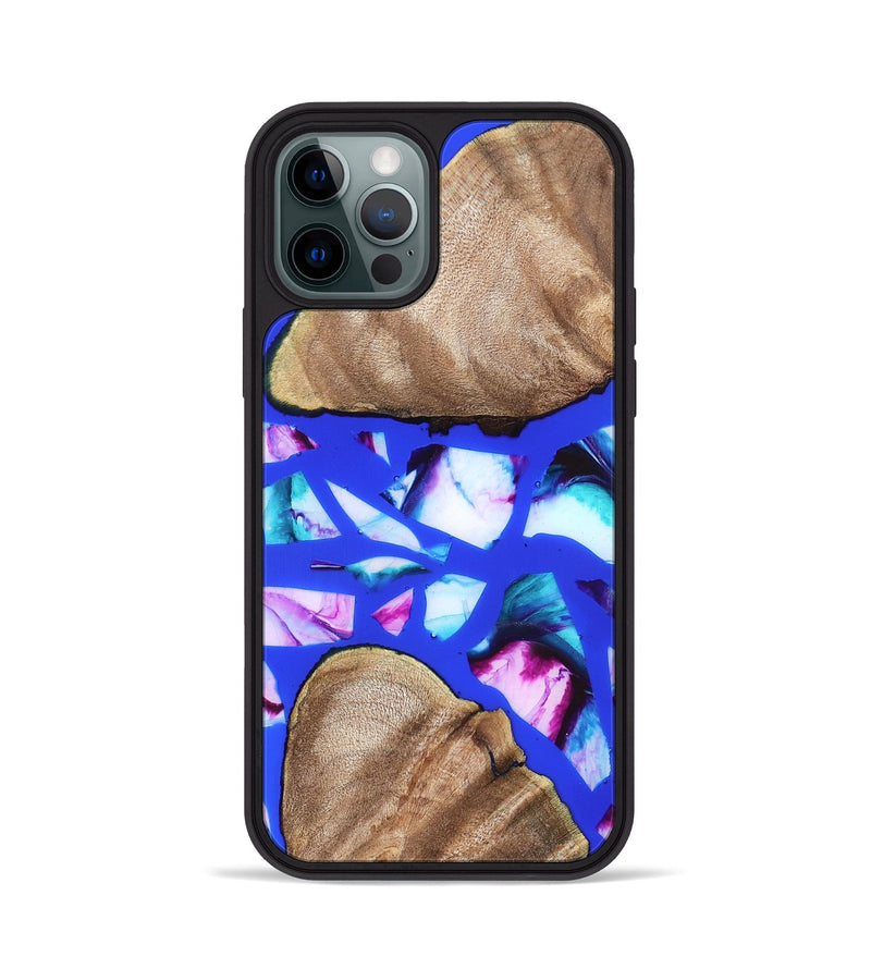 iPhone 12 Pro Wood Phone Case - Jaheim (Stained Glass, 821757)