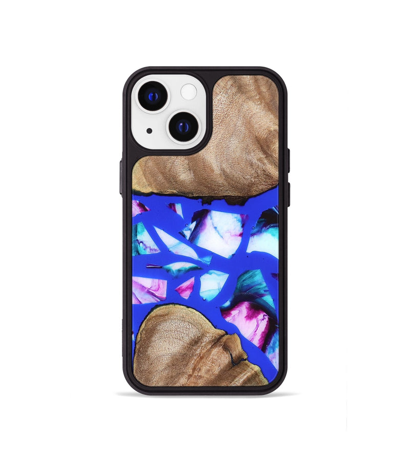 iPhone 13 mini Wood Phone Case - Jaheim (Stained Glass, 821757)