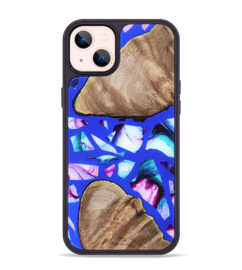 iPhone 14 Plus Wood Phone Case - Jaheim (Stained Glass, 821757)