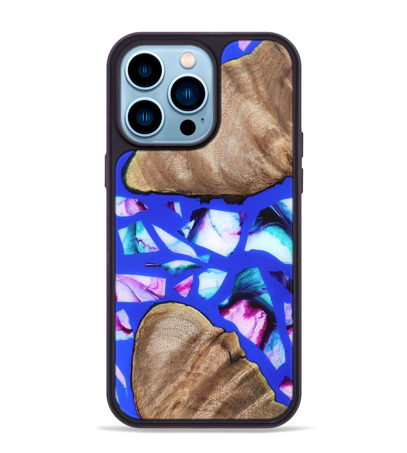 iPhone 14 Pro Max Wood Phone Case - Jaheim (Stained Glass, 821757)